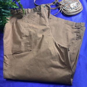 📌Ava & Viv Cotton Wide Leg Bermuda Shorts with big Pockets